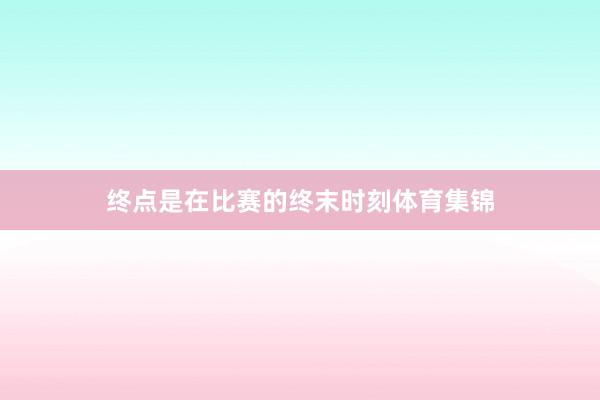 终点是在比赛的终末时刻体育集锦
