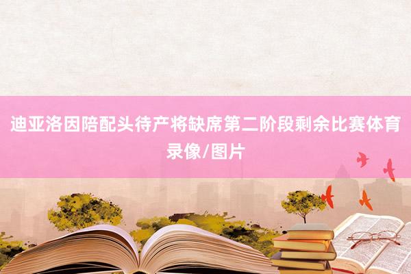 迪亚洛因陪配头待产将缺席第二阶段剩余比赛体育录像/图片