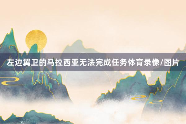 左边翼卫的马拉西亚无法完成任务体育录像/图片