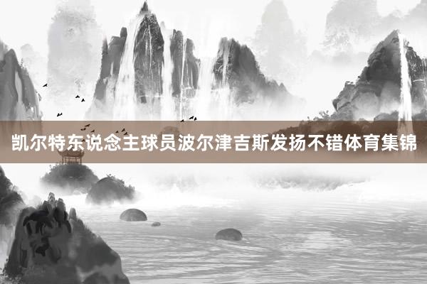 凯尔特东说念主球员波尔津吉斯发扬不错体育集锦