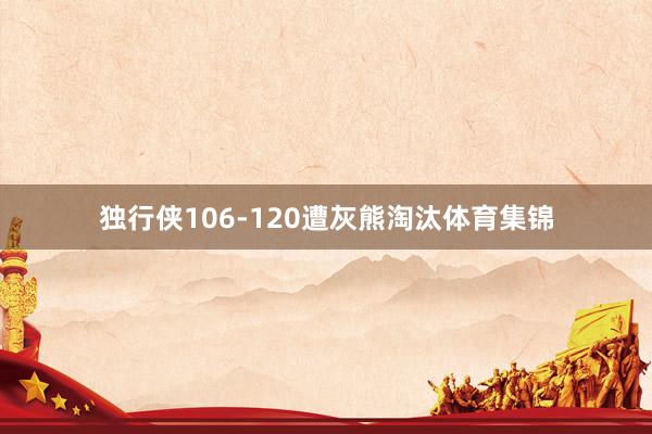 独行侠106-120遭灰熊淘汰体育集锦