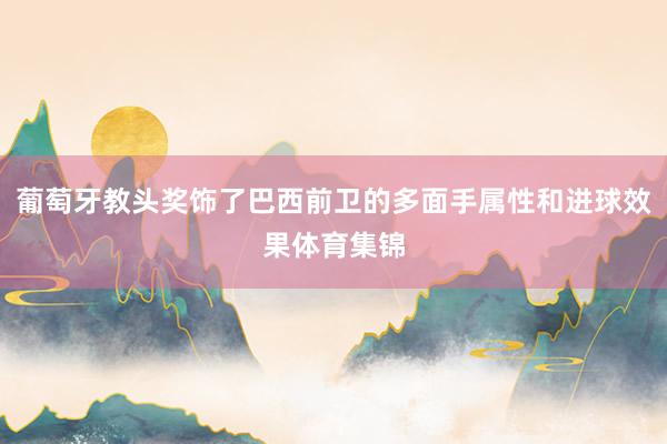 葡萄牙教头奖饰了巴西前卫的多面手属性和进球效果体育集锦