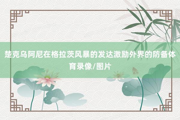楚克乌阿尼在格拉茨风暴的发达激励外界的防备体育录像/图片