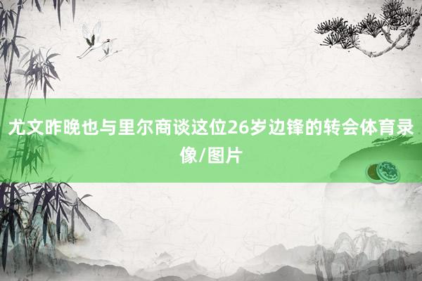 尤文昨晚也与里尔商谈这位26岁边锋的转会体育录像/图片