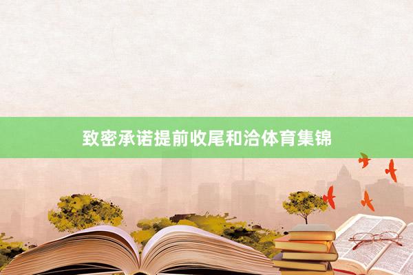 致密承诺提前收尾和洽体育集锦