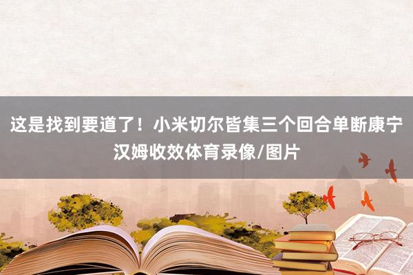 这是找到要道了！小米切尔皆集三个回合单断康宁汉姆收效体育录像/图片