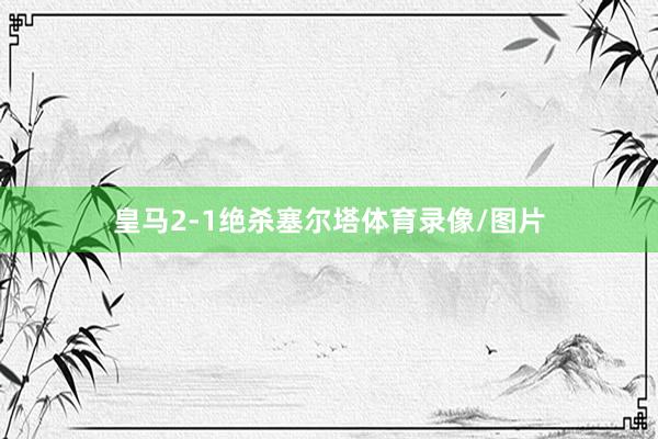 皇马2-1绝杀塞尔塔体育录像/图片