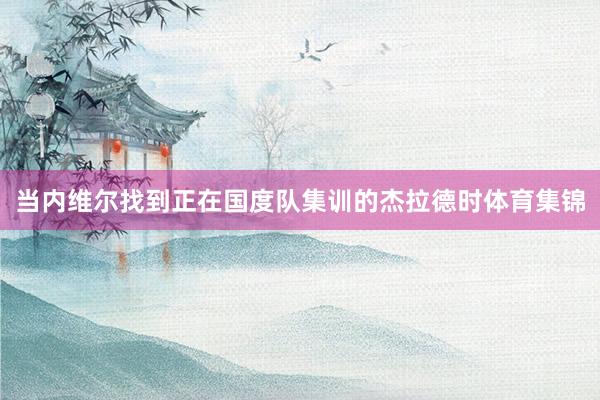 当内维尔找到正在国度队集训的杰拉德时体育集锦