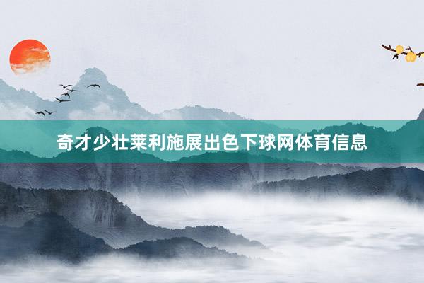 奇才少壮莱利施展出色下球网体育信息