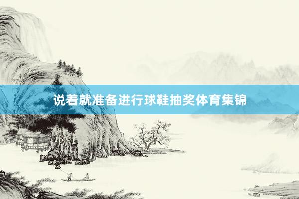 说着就准备进行球鞋抽奖体育集锦