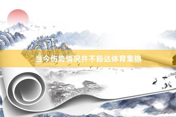 当今伤势情况并不豁达体育集锦